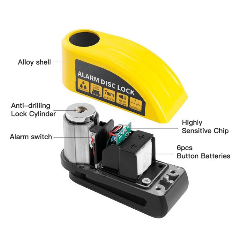 DDS 01 Disc Brake Lock with Alarm