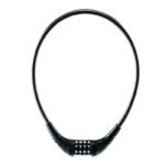 GJS 02 Cute Silicon Cable 4-Digit Bike Lock