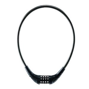 GJS 02 Cute Silicon Cable 4-Digit Bike Lock